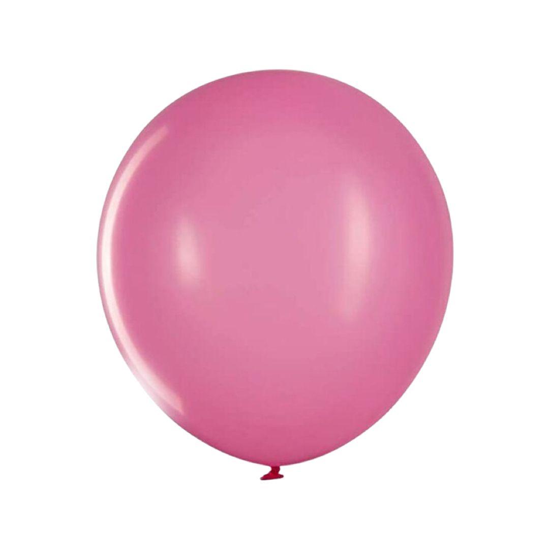 Baloane Latex, Roz Standard, cod 003b - 30 cm - Set 50 buc. - nuria.store.ro