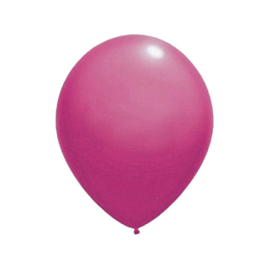 Baloane Latex, Roz Inchis Standard, cod 004 - 30 cm - Set 50 buc. - nuria.store.ro