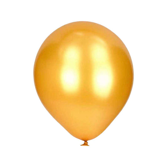 Baloane Latex Auriu Standard, cod 017b - 30 cm - Set 50 buc. - nuria.store.ro