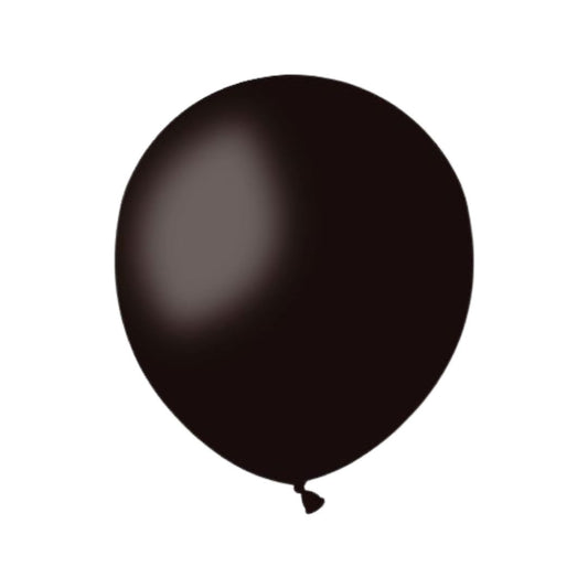 Mini Baloane Latex, Negru, cod 865b- 13 cm - Set 100 buc. - nuria.store.ro