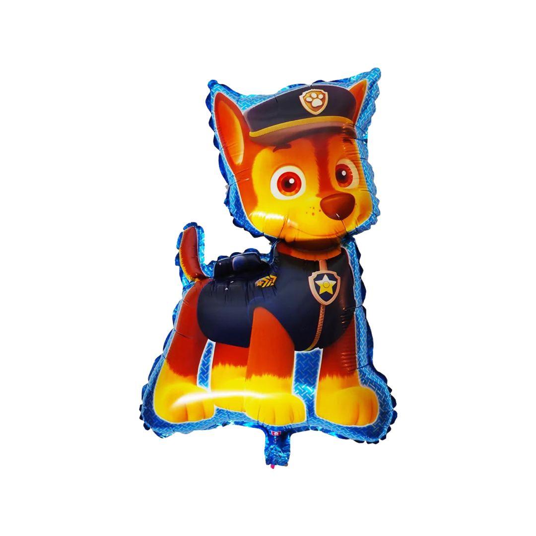 Balon Folie Figurina Chase din Paw Patrol, 75 x 45 cm - nuria.store.ro