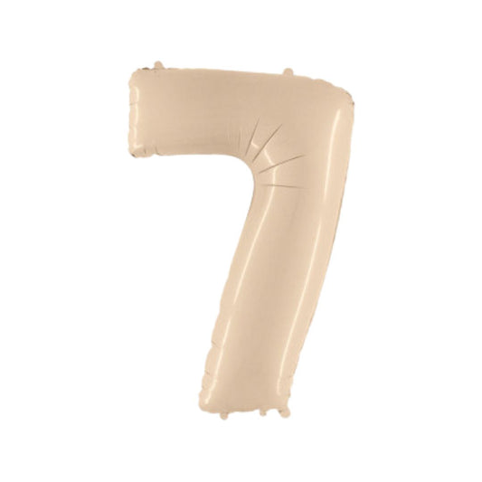 Baloane Folie Nude Cifra 7 - 100 cm (40 inch)