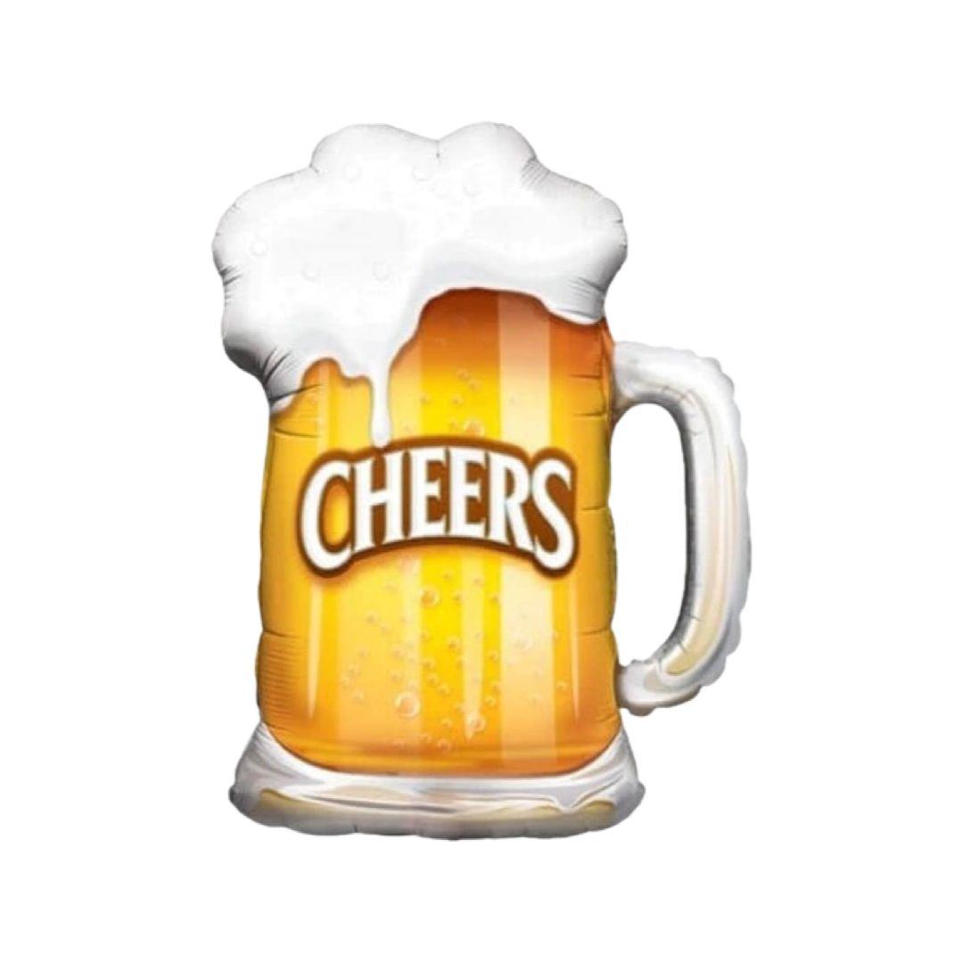 Balon Folie Halba Bere "Cheers" (Noroc) - 58 x 73 cm - nuria.store.ro