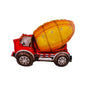 Balon Folie Masina de Constructii, Camion Betoniera - 82/68 cm - nuria.store.ro