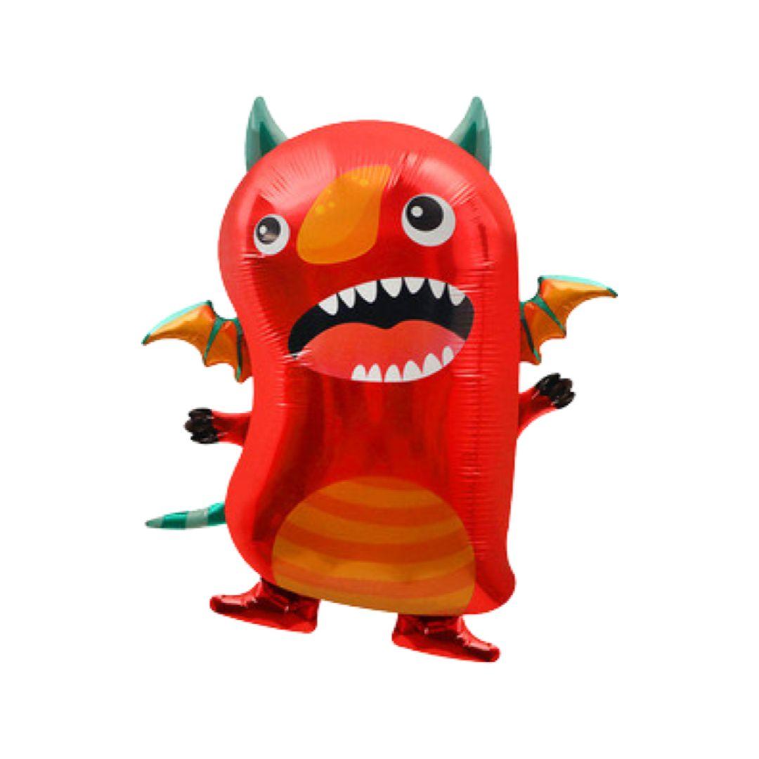 Balon Folie Figurina Monstrulet, 60 x 69,5 cm - nuria.store.ro