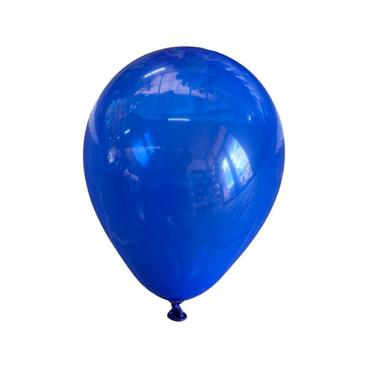 Balon Latex Albastru Indigo Retro, cod 482 - 13 cm - Set 100 buc