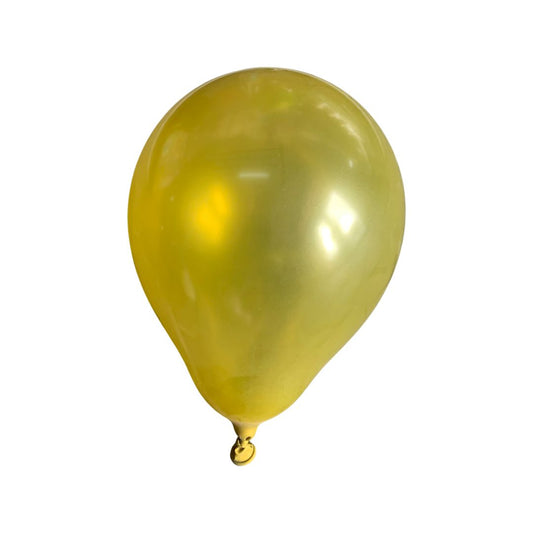 Balon Latex Auriu cod 456 - 13 cm - Set 100 buc