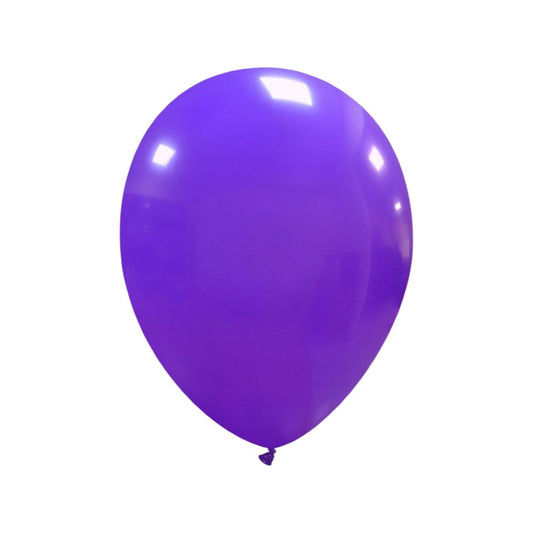 Balon Latex Mov, Cod 440 - 30 cm - set 100 buc - nuria.store.ro