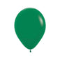 Balon Latex Verde Inchis, Cod B431 - 30 cm - Set 100 buc