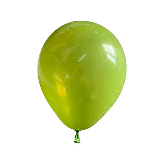 Balon Latex Verde Olive Retro, cod 485 - 13 cm - set 100 buc