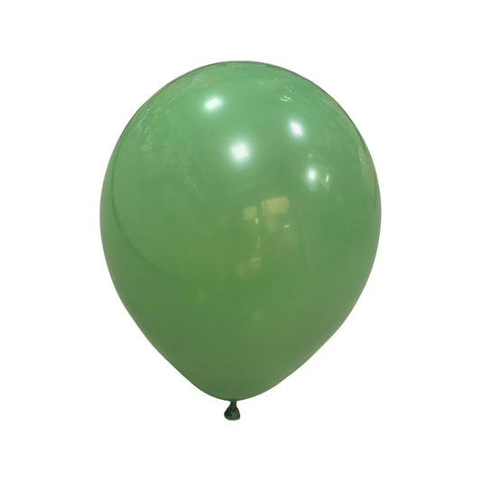 Balon Latex Verde Retro, cod 511 - 30 cm - set 100 buc - nuria.store.ro