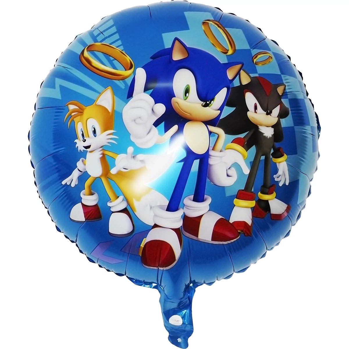 Balon Folie Rotund, Sonic - 45 cm