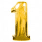 Baloane Folie Auriu Cifra 1 - 100cm - nuria.store.ro