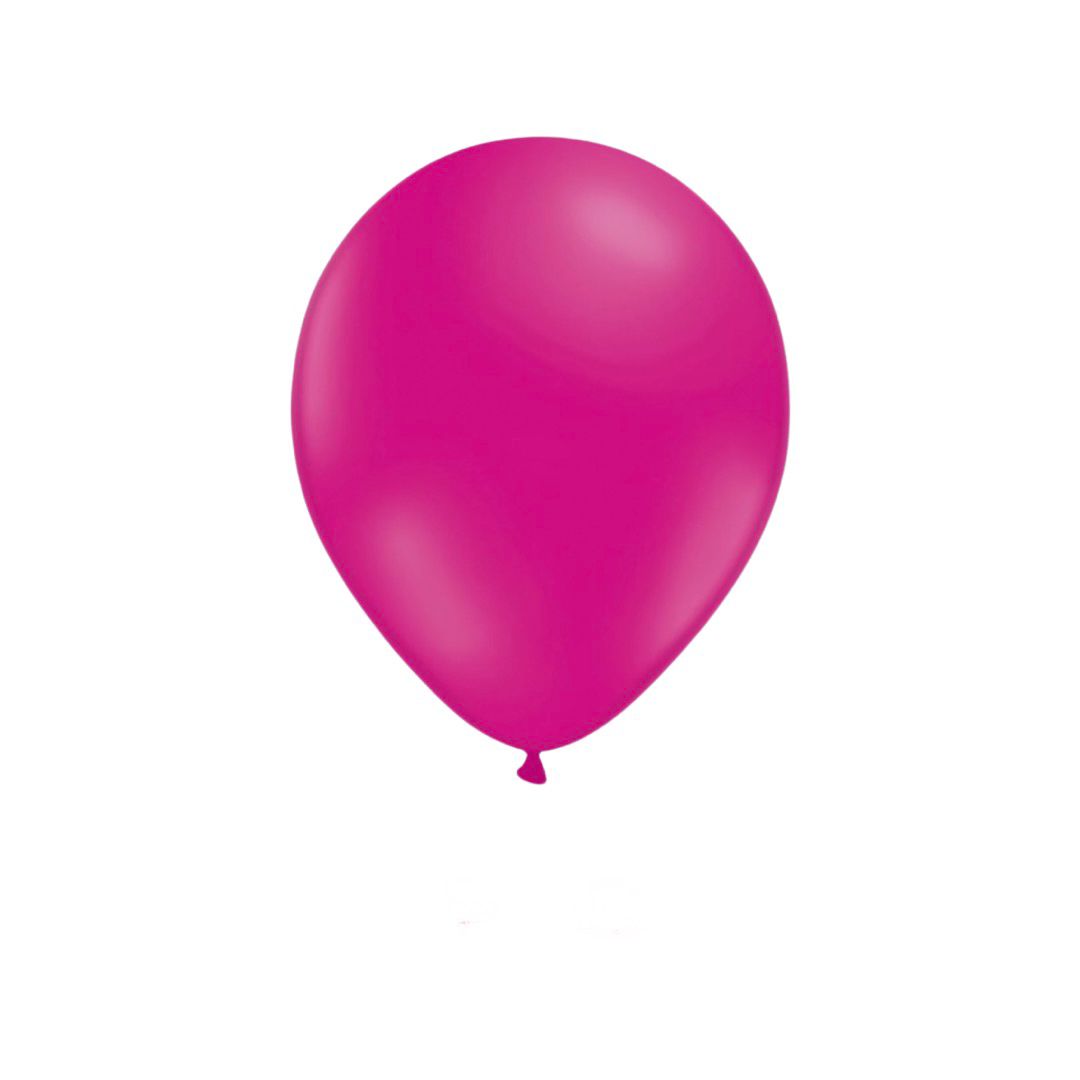 Balon Latex Fuchsia, cod 134, 25 cm - Set 100 bucati - nuria.store.ro