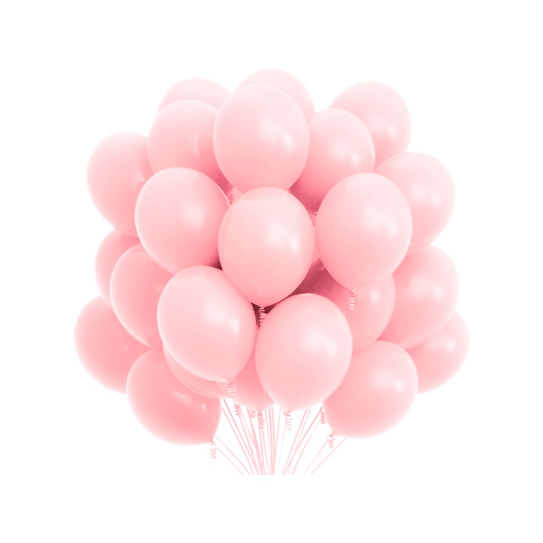 Balon Latex Coral Pastel, 25 cm, cod 131 - Set 100 bucati - nuria.store.ro
