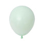 Balon Latex Verde Pastel, cod 128, 25 cm - Set 100 bucati - nuria.store.ro