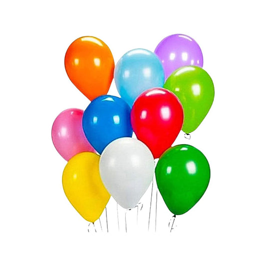 Baloane Latex Multicolor, cod 158, 25 cm - Set 50 buc.