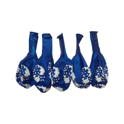 Baloane Latex cu Delfini, 30 cm - Set 5 bucati - nuria.store.ro