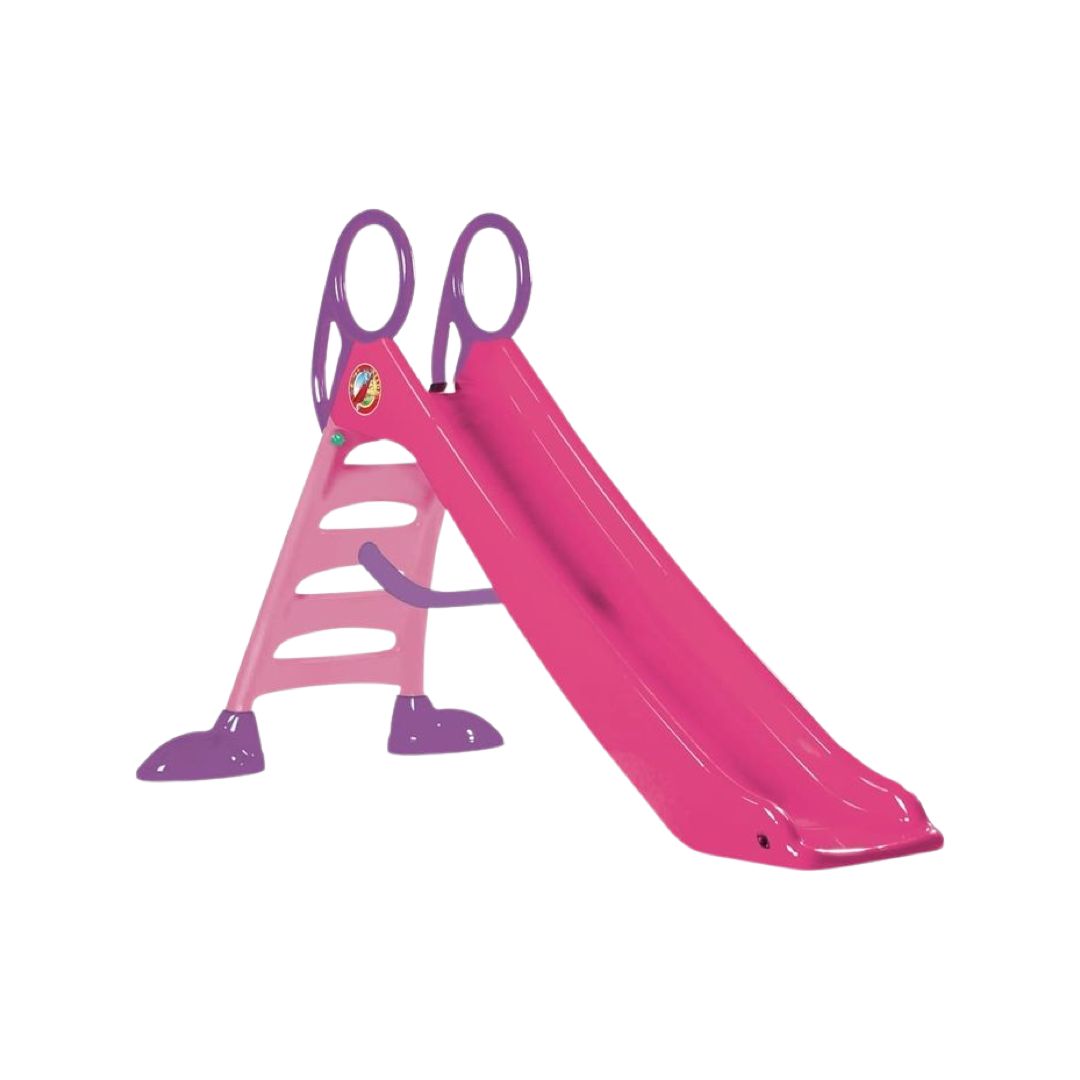 Tobogan Roz cu Manere Mov Pentru Fetite, 2 metri, Dohany - nuria.store.ro