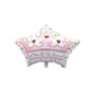Balon Folie, figurina Coronita cu Text "A New Little Princess" - nuria.store.ro