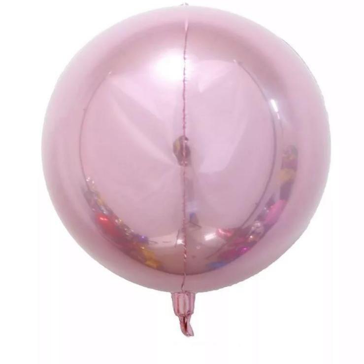 Balon Folie Sfera, Rose Gold - 25 cm - nuria.store.ro