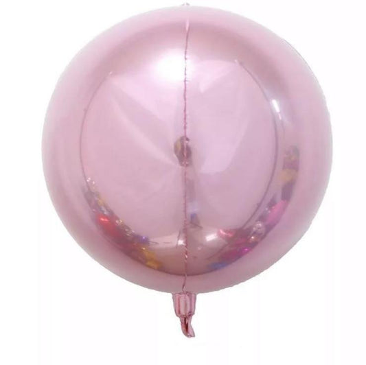 Balon Folie Sfera, Rose Gold - 25 cm - nuria.store.ro
