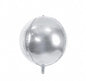 Balon Folie Sfera, Argintiu - 80 cm - nuria.store.ro