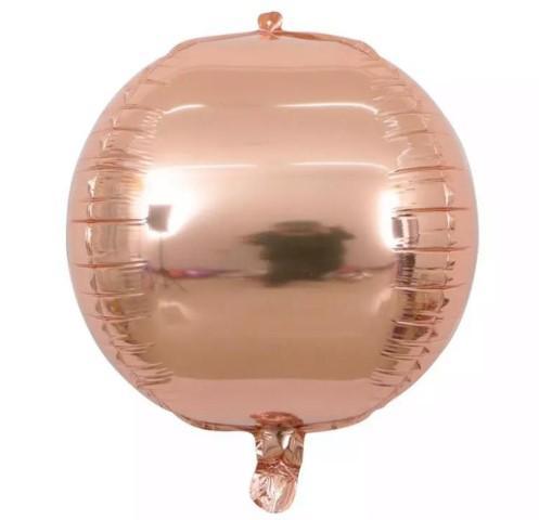 Balon Folie Sfera, Peach - 80 cm - nuria.store.ro