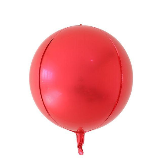 Balon Folie Sfera, Rosu - 80 cm - nuria.store.ro