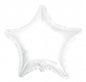 Baloane Folie Forma Stea 5 colturi, Alb - nuria.store.ro
