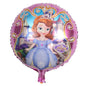 Balon Folie Rotund, Printesa Sofia, Roz - nuria.store.ro
