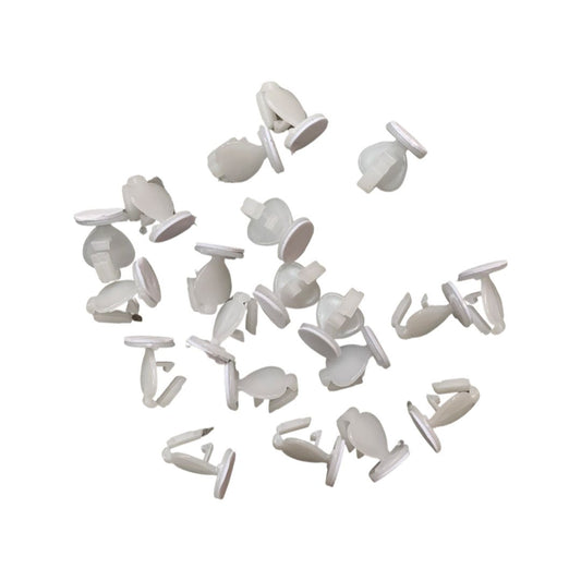 Set 20 Cleme Adezive Albe pentru Baloane, Ancorarea Arcadelor si Accesorii Petrecere