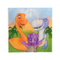 Set 20 Servetele Dinozauri Veseli din Hartie cu 2 Straturi - 33 x 33 cm - nuria.store.ro
